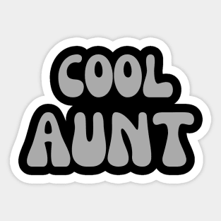 Cool aunt gift for aunt, new aunt gift, gift for her 2022 Sticker